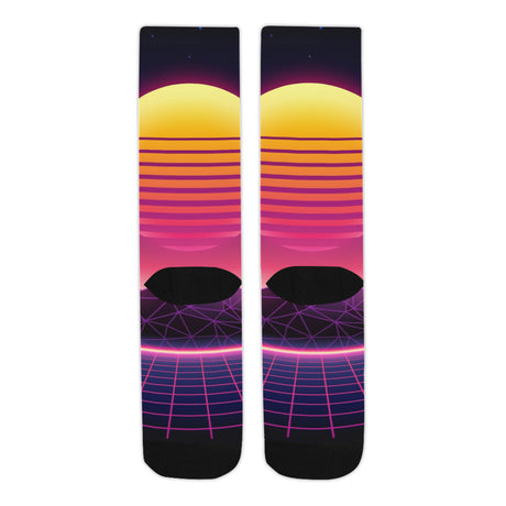 Synthwave Socks