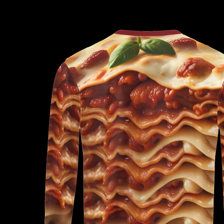 Lasagna Ugly Christmas Sweater