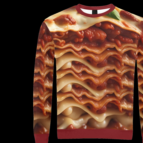 Lasagna Ugly Christmas Sweater