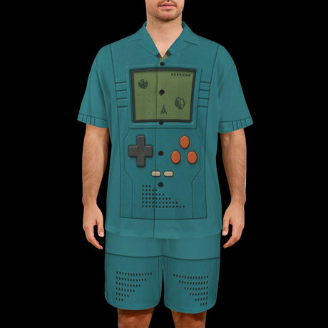 Retro Handheld Game Costume Pajama Set