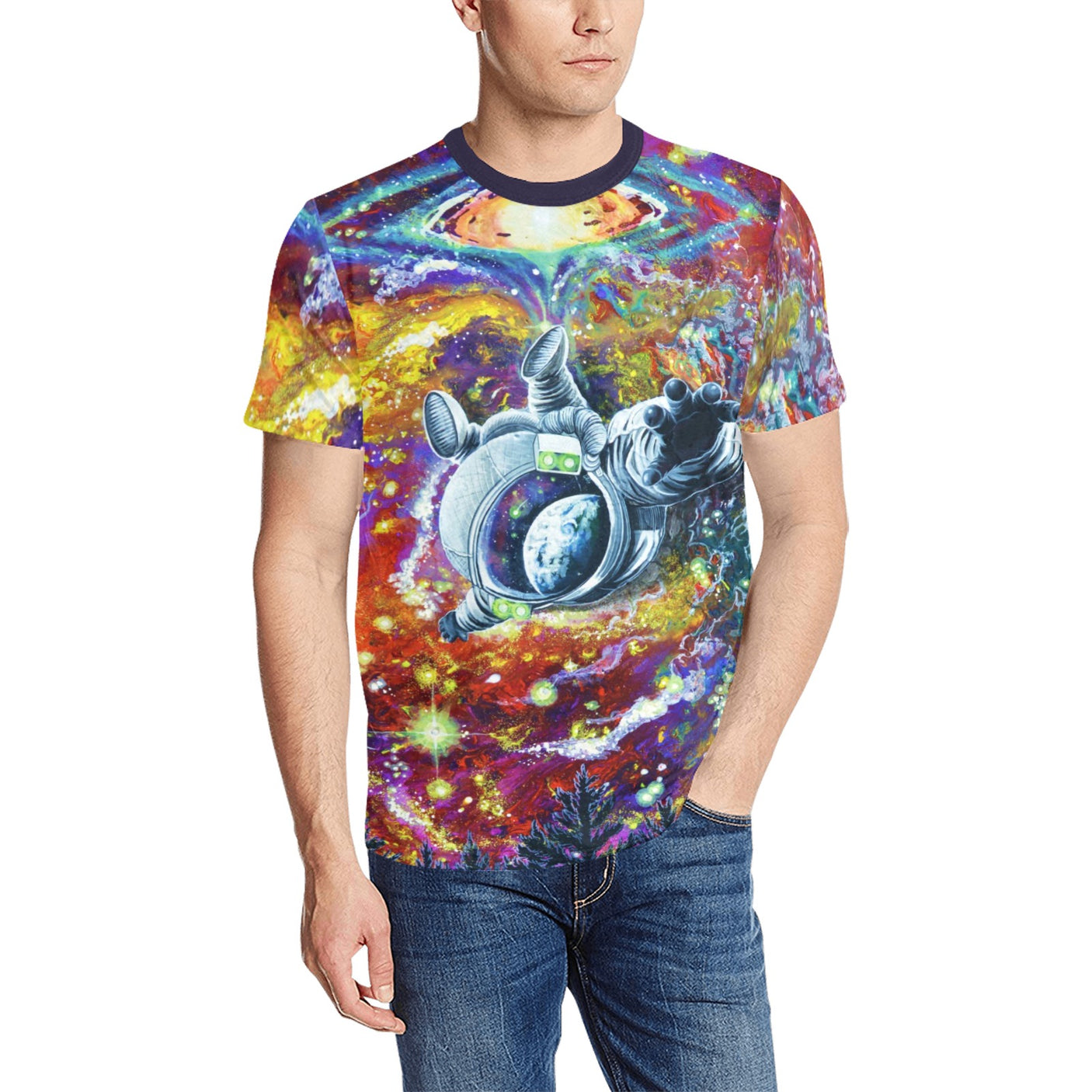 Abduction Space Astronaut, Dakota Daetwiler Art Shirt