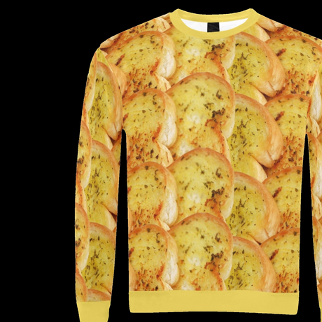 Garlic Bread Ugly Christmas Sweater
