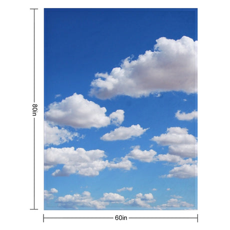 Clouds Throw Blanket