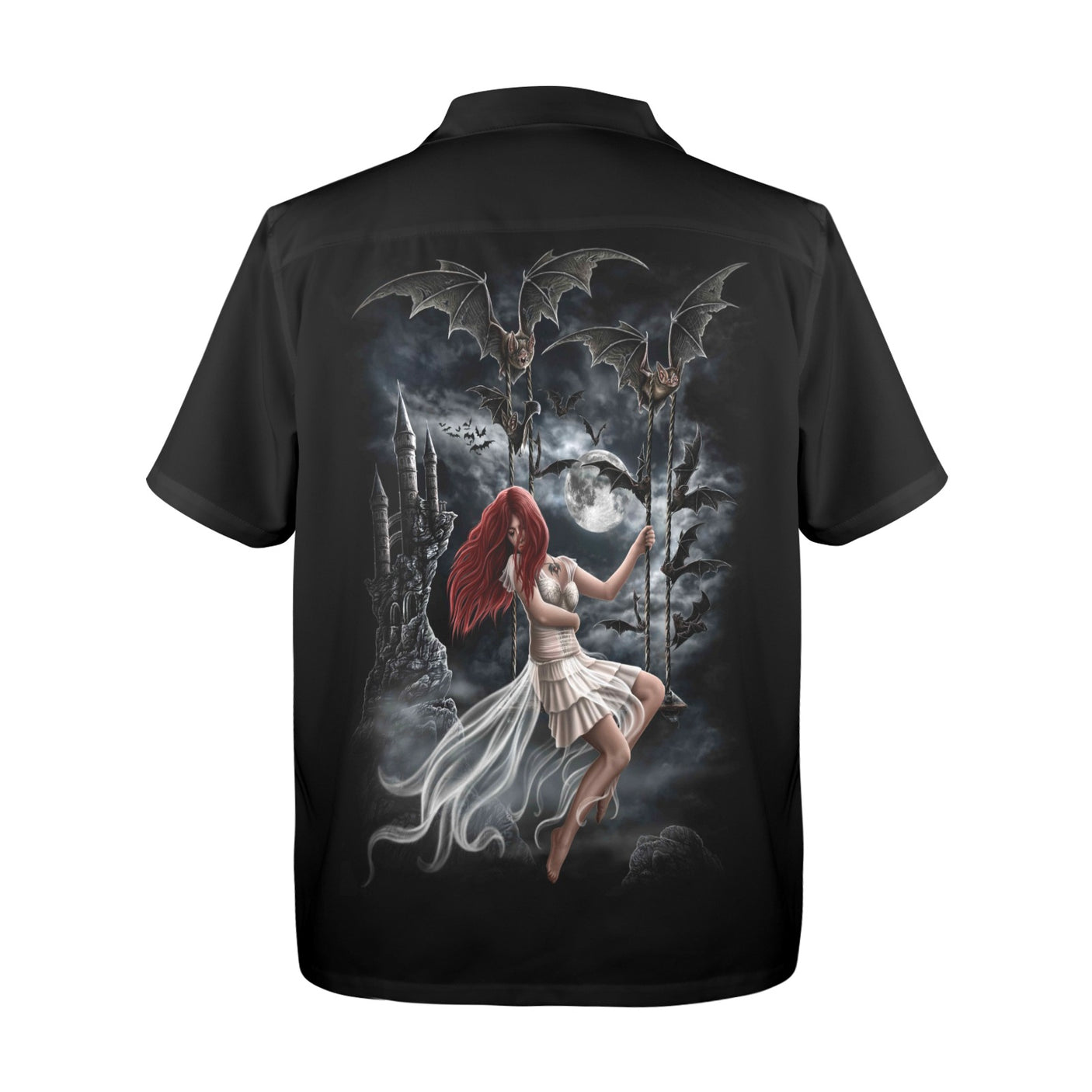 Draculas Bride, Sarah Richter Art Hawaiian Shirt