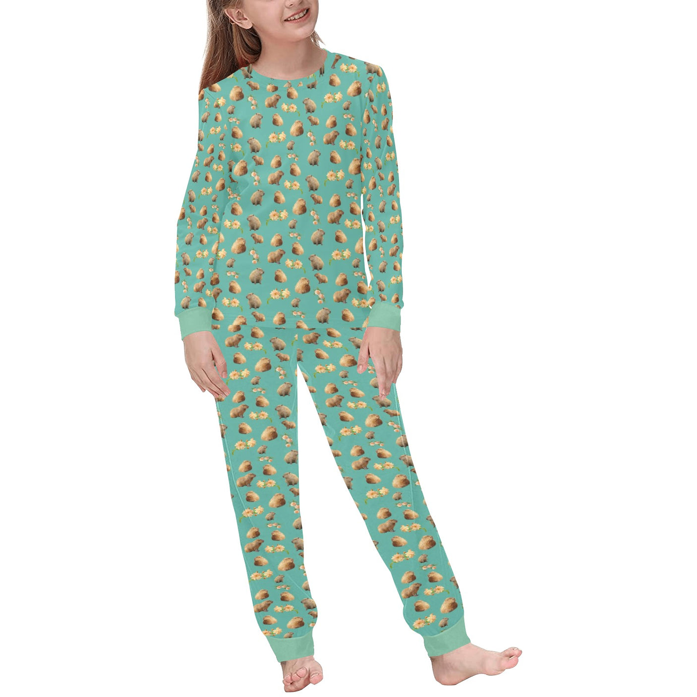Capybara Pajamas for Kids