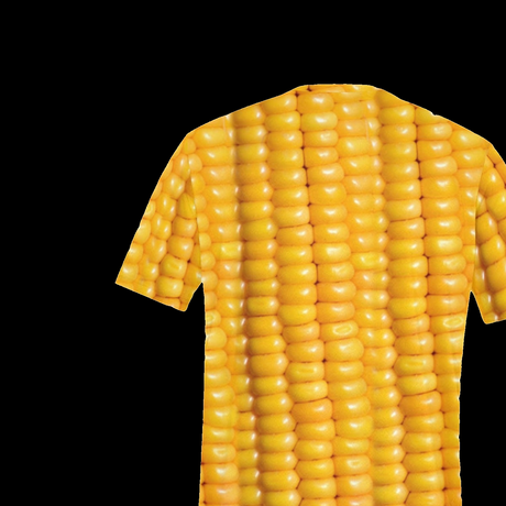 Corn Cob Graphic T-Shirt - Funny Food Tee