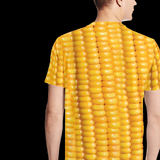 Corn Cob Graphic T-Shirt - Funny Food Tee