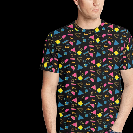 Arcade Carpet T-Shirt - Retro Gamer Graphic Tee
