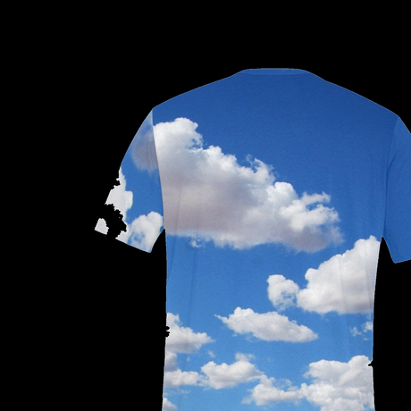 Cloud Print T-Shirt - Dreamy Sky Graphic Tee