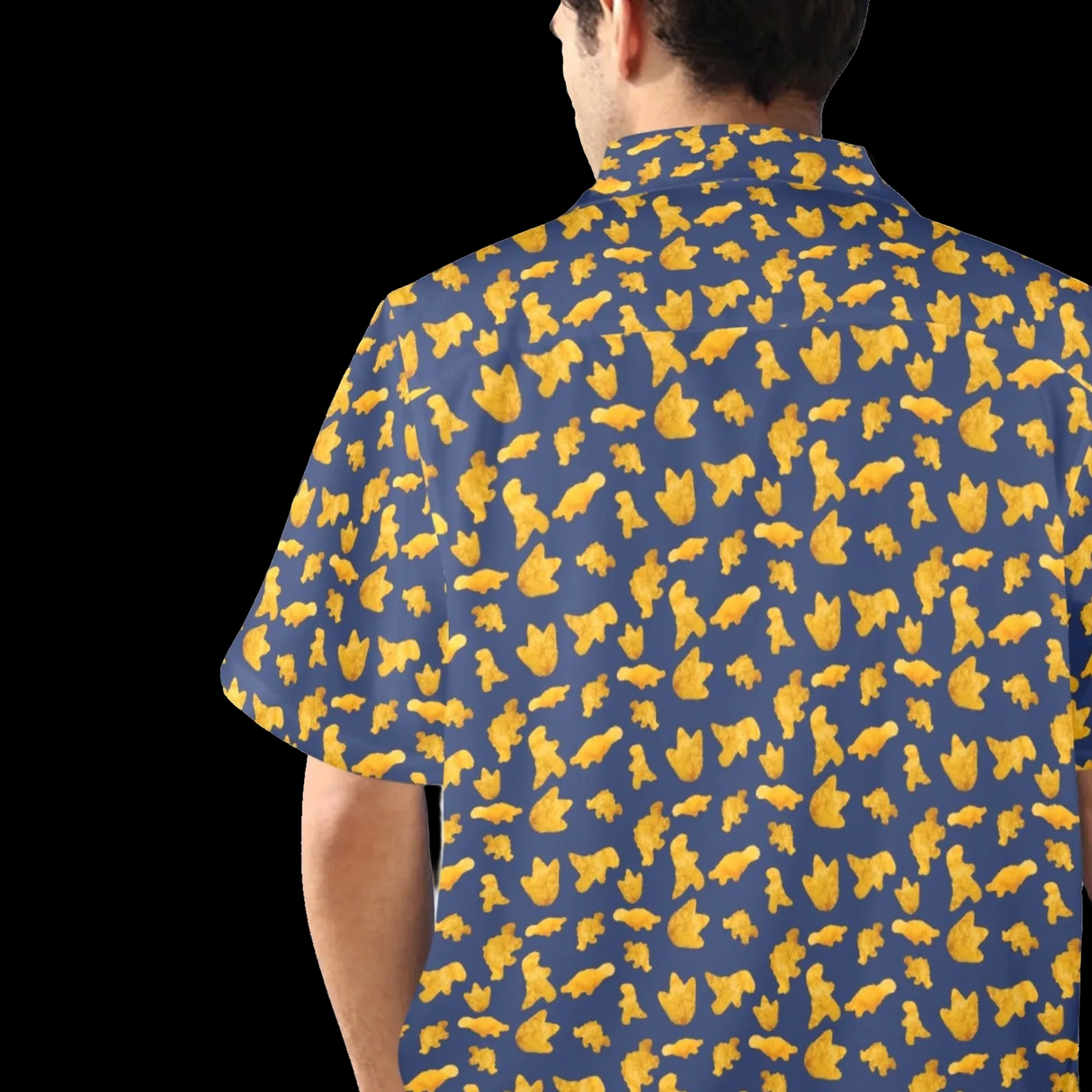 Dinosaur Chicken Nuggets Hawaiian Shirt