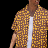Dinosaur Chicken Nuggets Hawaiian Shirt alternate product view