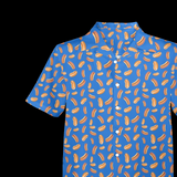 Hot Dog Hawaiian Shirt - BBQ Food Button-Up