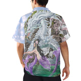 Nene Thomas 'Waterfalls of Jade' Hawaiian Shirt