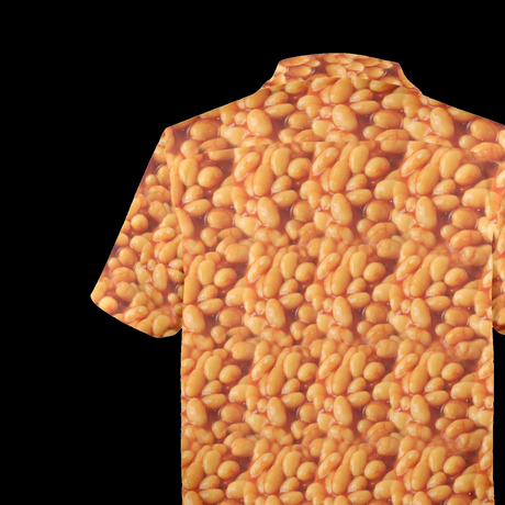 Baked Beans Hawaiian Shirt - Funny Food Button-Up