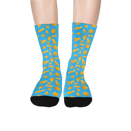 Dino Nuggets Socks