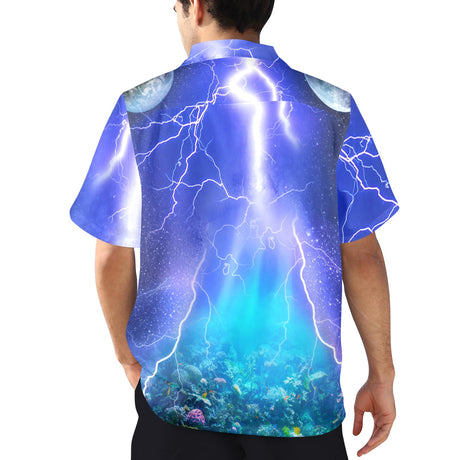 Lightning Dolphin Hawaiian Shirt