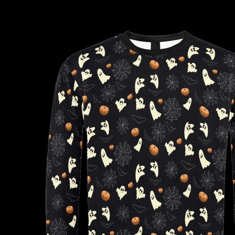 Ghost Spider Pumpkin Sweater