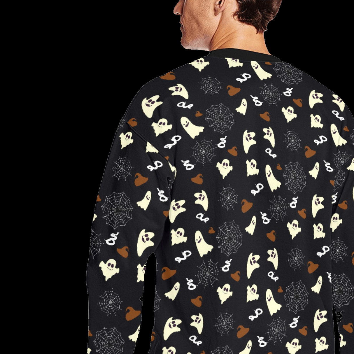 Ghost Spider Pumpkin Sweater