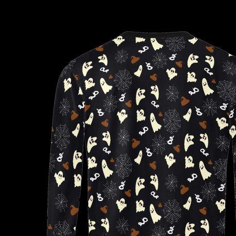 Ghost Spider Pumpkin Sweater