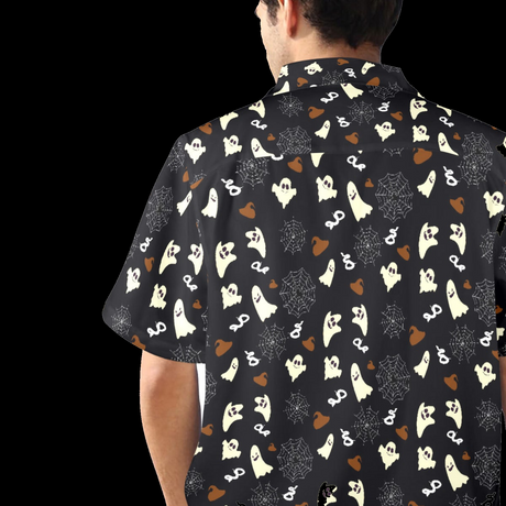 Ghost Halloween Vacation Hawaiian Shirt