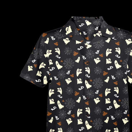 Ghost Halloween Vacation Hawaiian Shirt