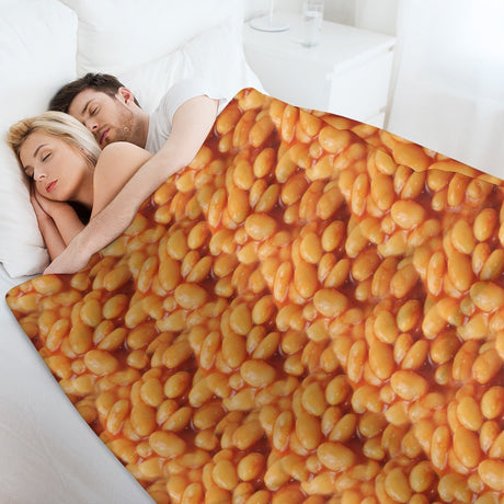 Baked Beans Throw Blanket