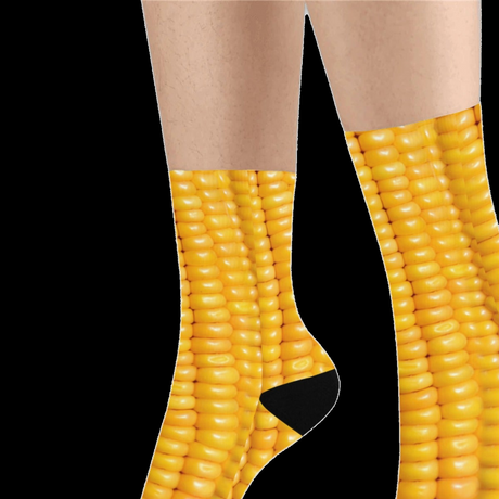 Corn Cob Socks