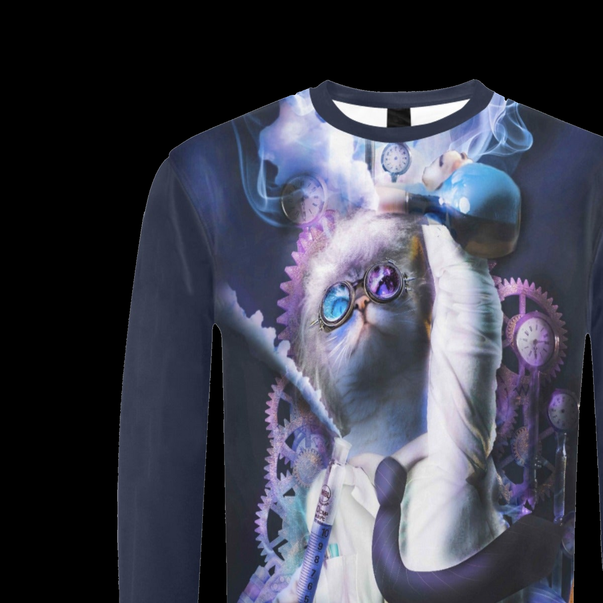Mad Scientist Cat Sweater
