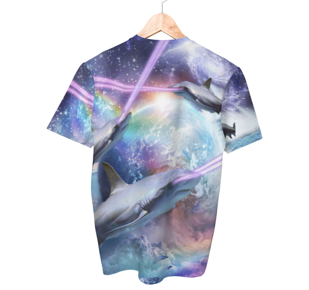 Laser Shark Shirt | AOP 3D Tee Shirts