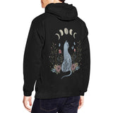 Episodic Drawing Cat On The Hill Hoodie