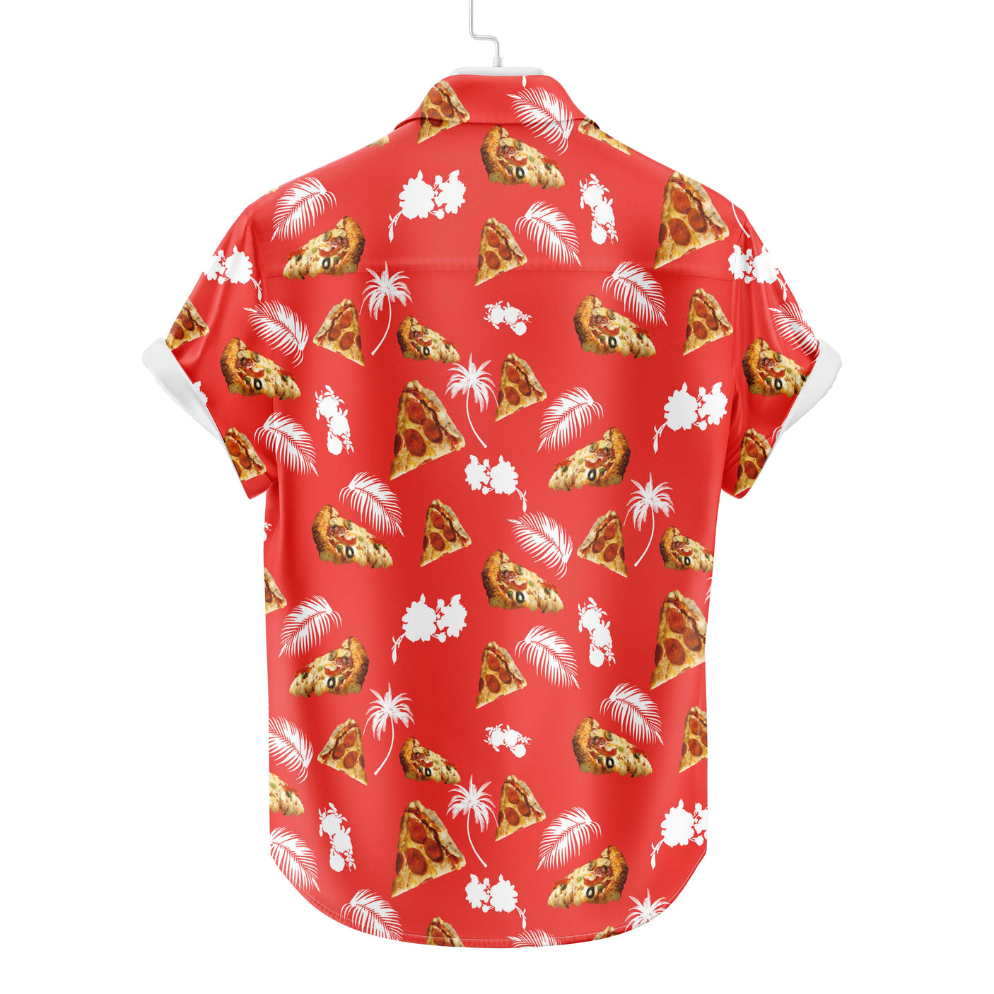 Pizza Hawaiian Shirt | Button Up Down Shirt