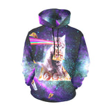 Space Pizza Cat Hoodie