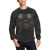 Black Kitten Face Sweater