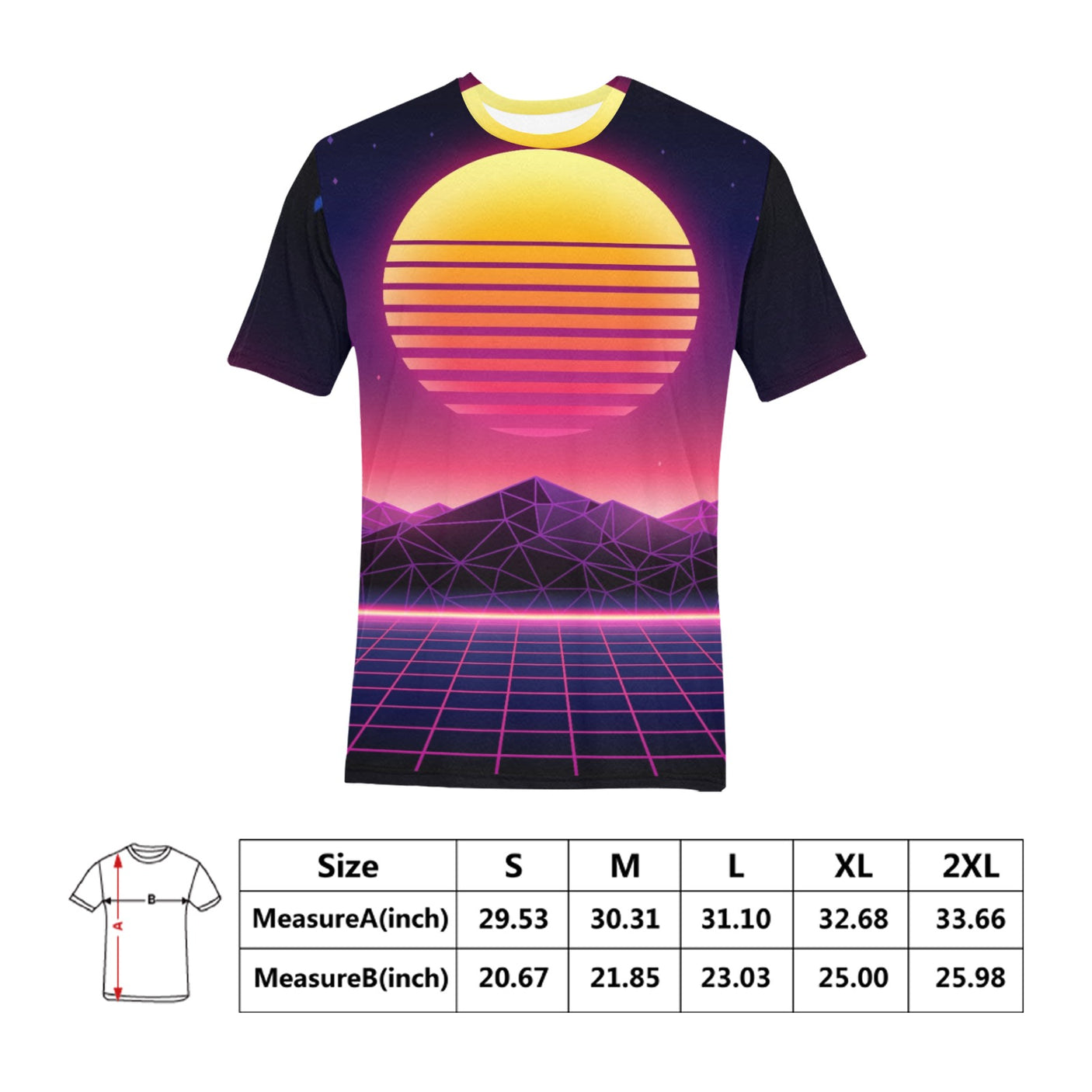 Synthwave Sunset Shirt