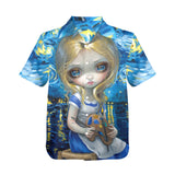 Jasmine Becket-Griffith 'Alice in a Van Gogh' Hawaiian Shirt