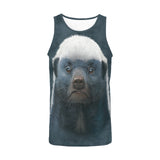 Honey Badger Face Tank Top