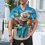 Aloha Sloth Hawaiian Shirt | Button Up Down Shirt