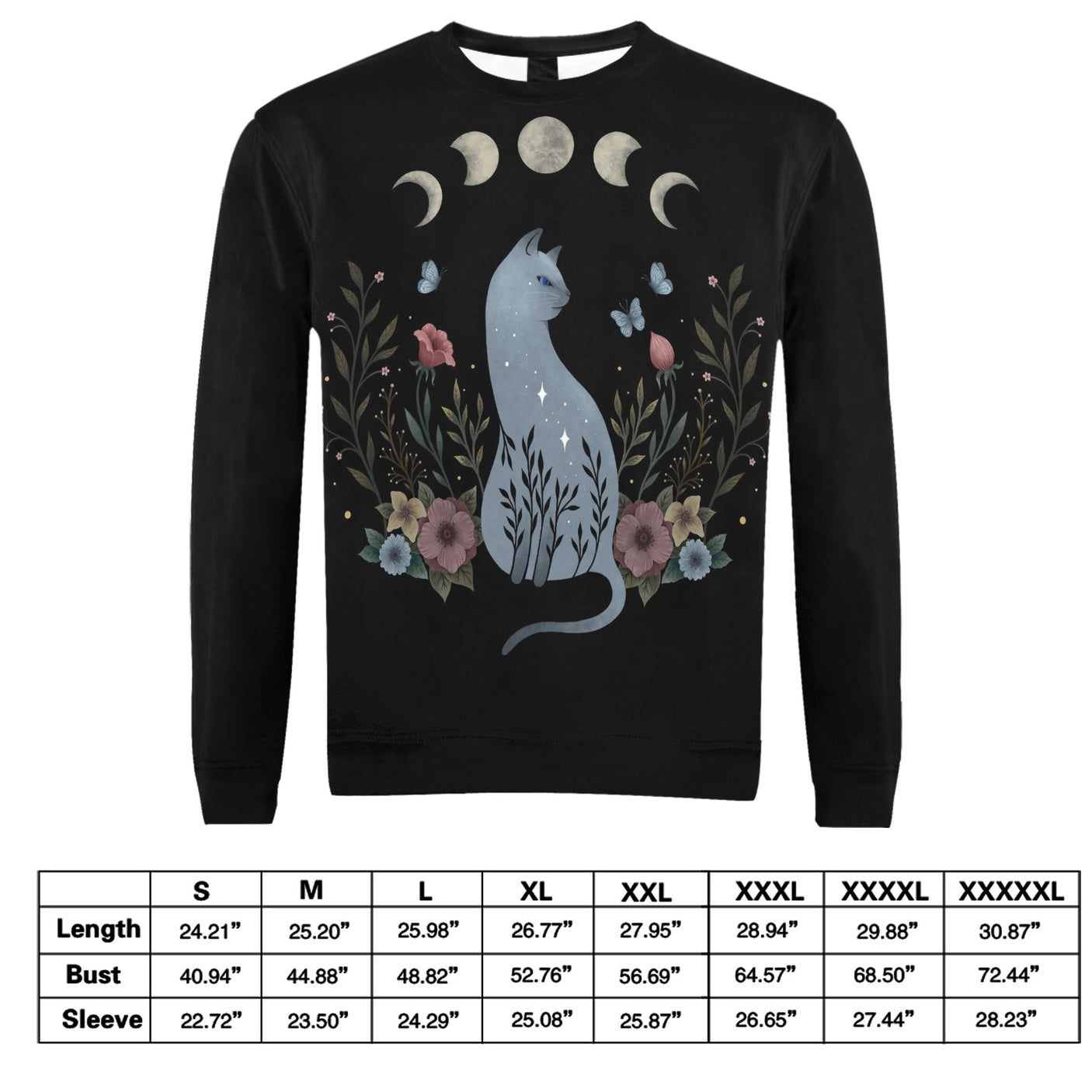 Episodic Drawing Cat On The Hill Sweater