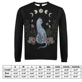 Episodic Drawing Cat On The Hill Sweater