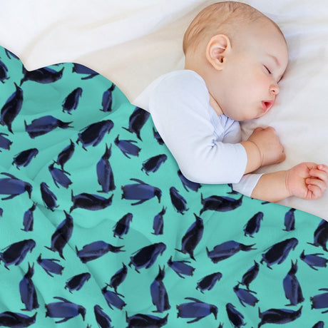Penguin Throw Blanket