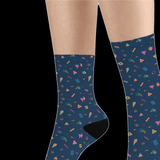 Arcade Carpet Socks - Retro Gamer Crew Socks
