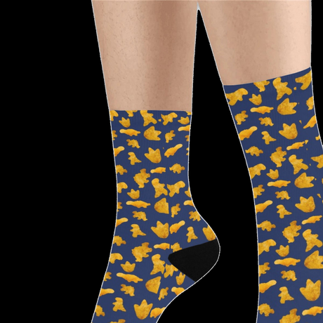 Dino Nuggets Socks