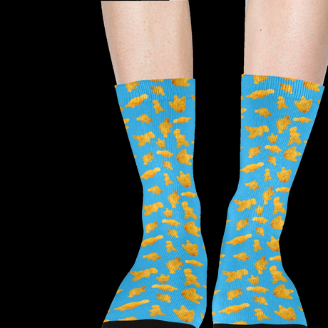 Dino Nuggets Socks