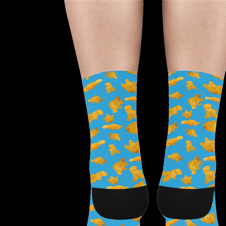 Dino Nuggets Socks