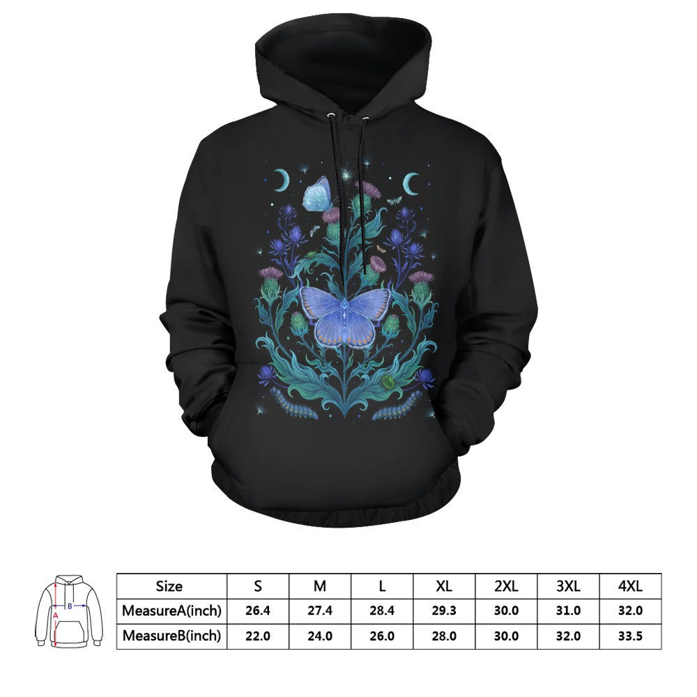 Episodic Drawing Thistle Hoodie