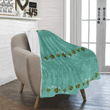 Days of Christmas Partridge Pear Tree Throw Blanket