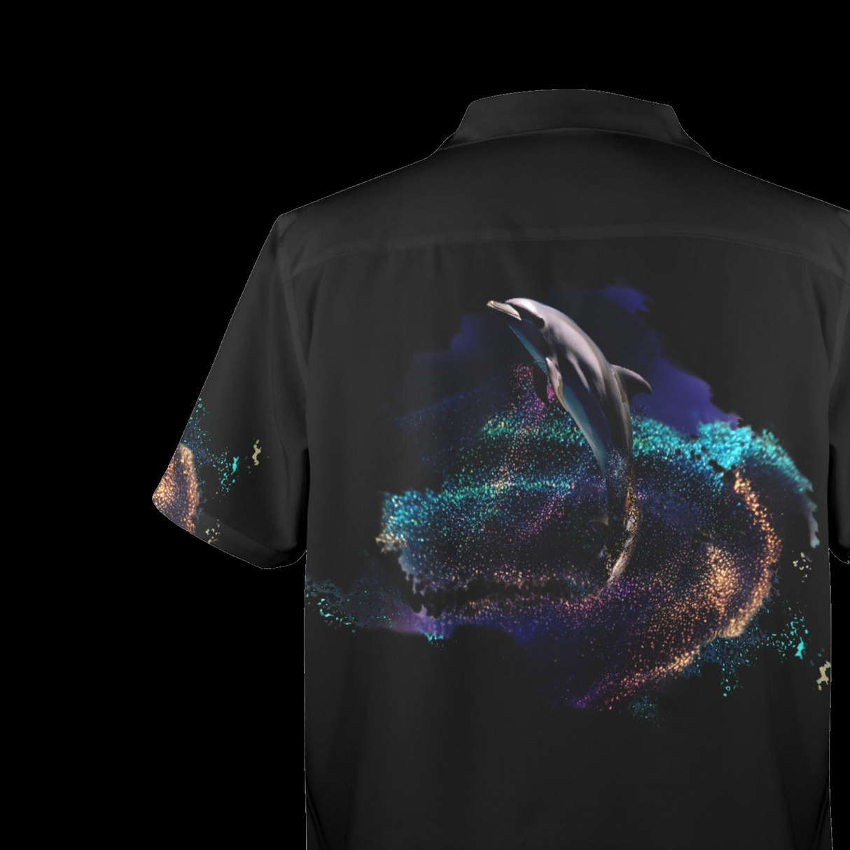 Retro Dolphin Hawaiian Shirt
