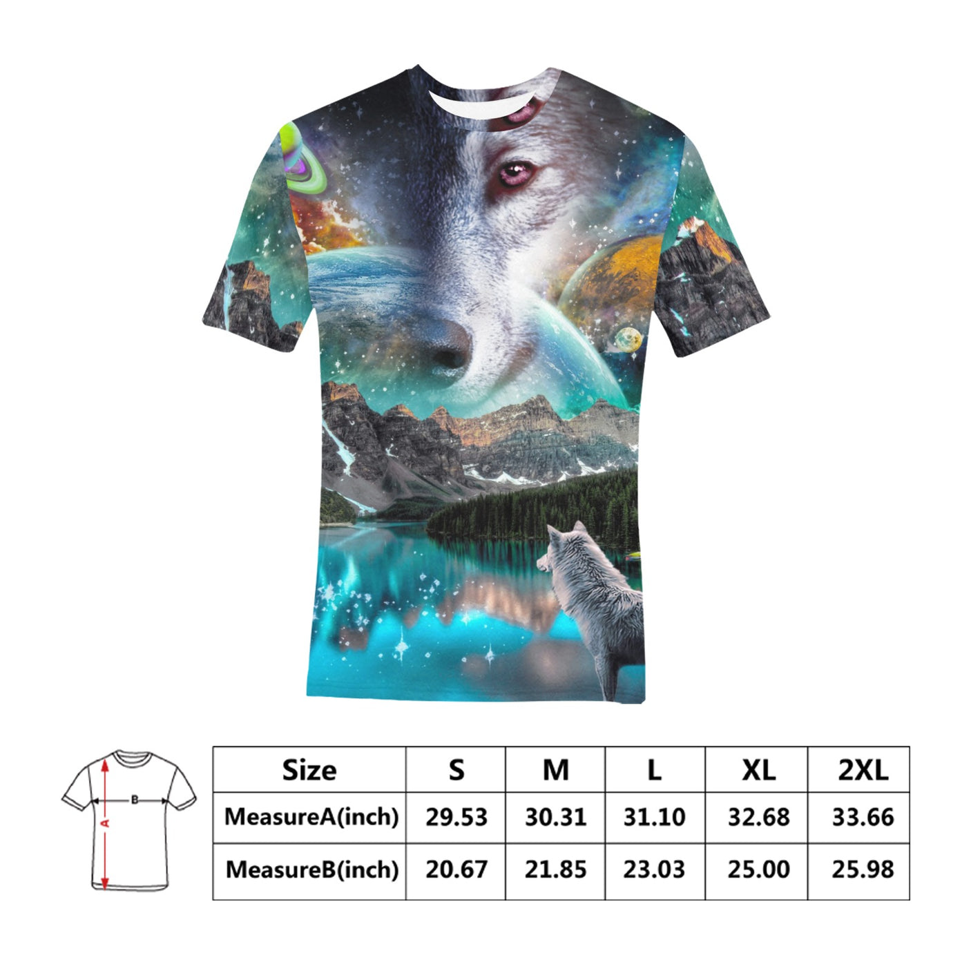 Cosmic Wolf Shirt