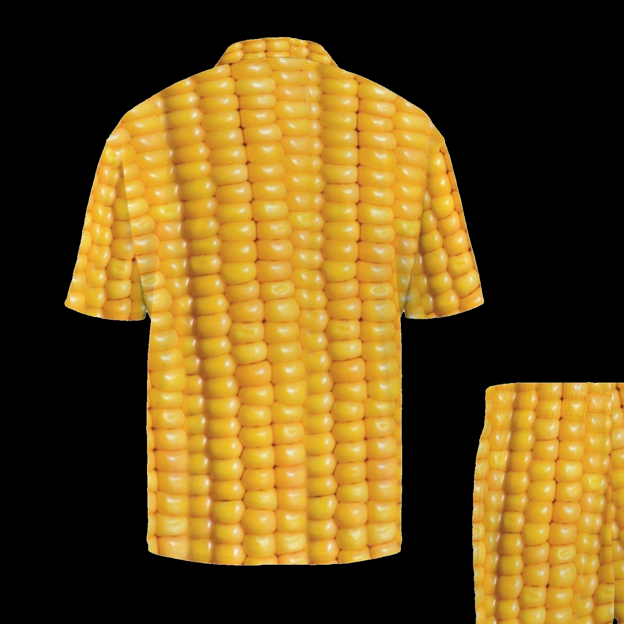 Corn Cob Pajamas for Men folded product mockup