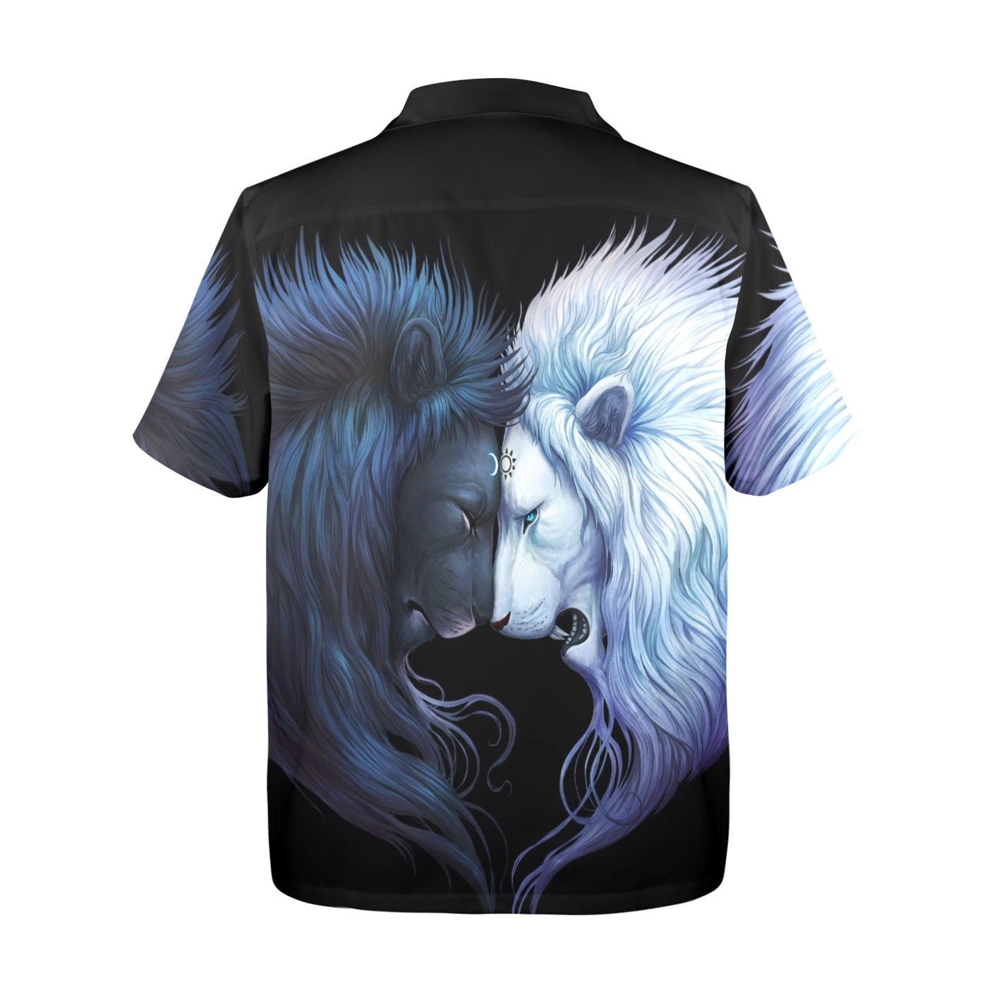 JoJoesArt Lion Hawaiian Shirt